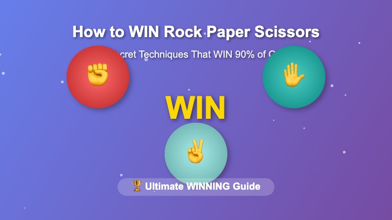 how to win rock paper scissors